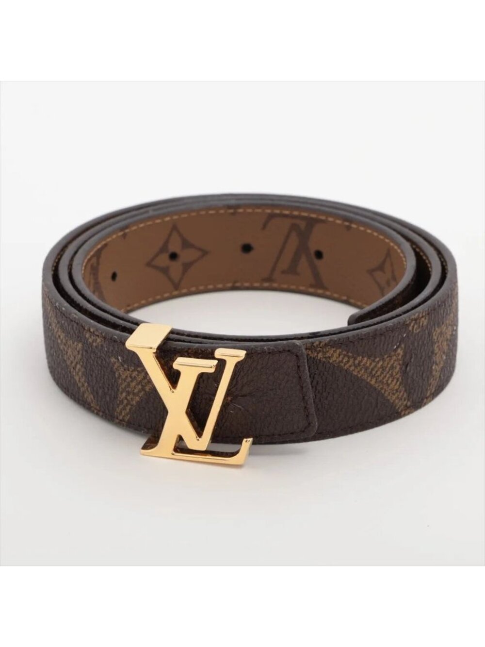Louis Vuitton Monogram Ceinture LV Iconic 30 Reversible Belt